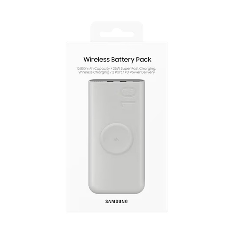 پاوربانک 25 وات وایرلس سامسونگ مدل Wireless Battery Pack EB-U2510 ظرفیت 10000 میلی آمپر ساعت