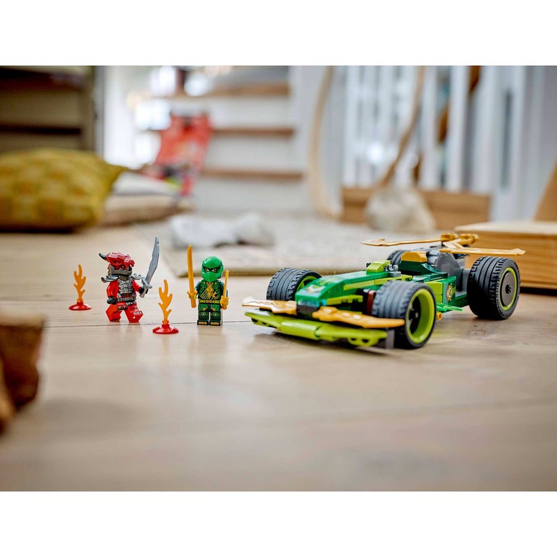 لگو 181 تکه سری نینجاگو مدل Lloyd s Pull-Back Race Car کد 71828
