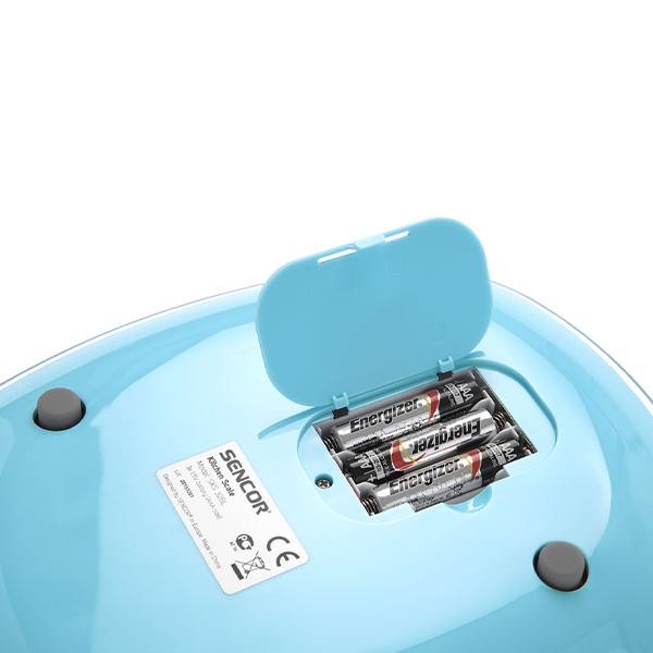 ترازو آشپزخانه دیجیتال سنکور مدل SKS 32BL حداکثر ظرفیت قابل اندازه گیری 5 کیلوگرم با دقت اندازه گیری 1 گرم
