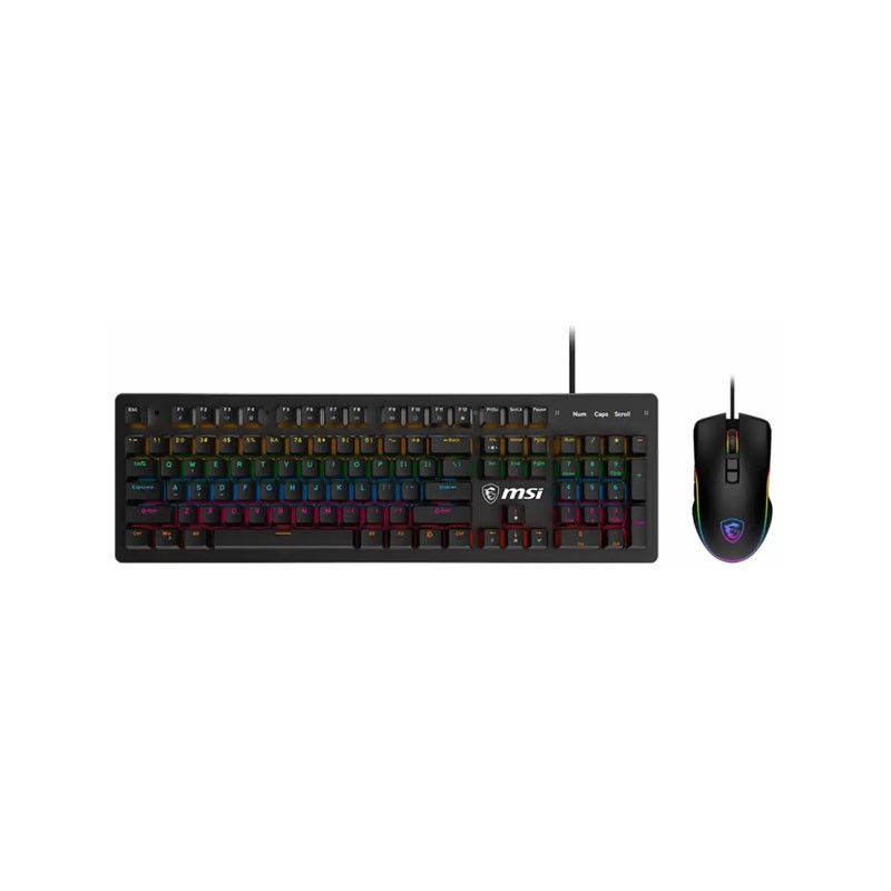 ست گیمینگ ام اس آی مدل FORGE GK300 Combo BK