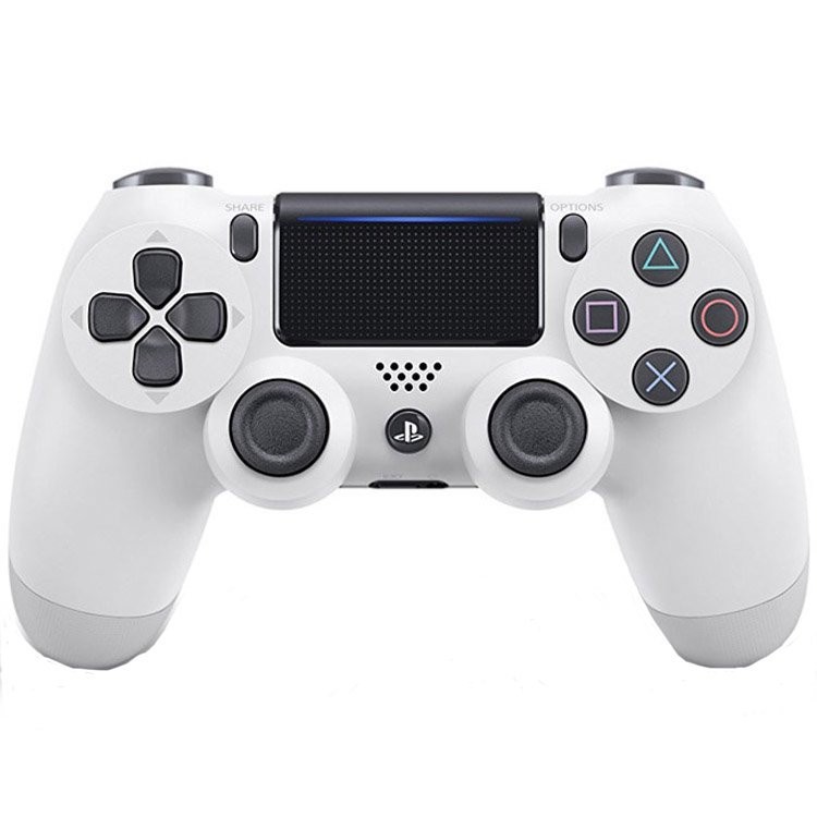 دسته بازی بی سیم مدل Dualshock 4 White مناسب برای PS4