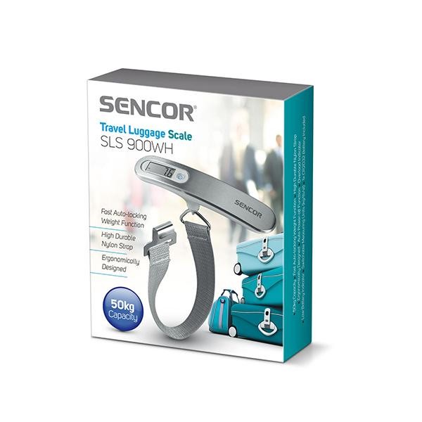 ترازو آشپزخانه دیجیتال سنکور مدل SLS 900WH حداکثر ظرفیت قابل اندازه گیری 50 کیلوگرم با دقت اندازه گیری 100 گرم