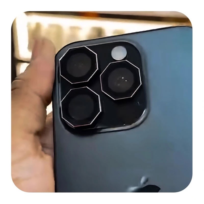محافظ لنز دوربین فلزی بوف مدل Hexagon Metal Arlenz مناسب برای گوشی موبایل اپل IPhone 16 Pro 16 Pro Max