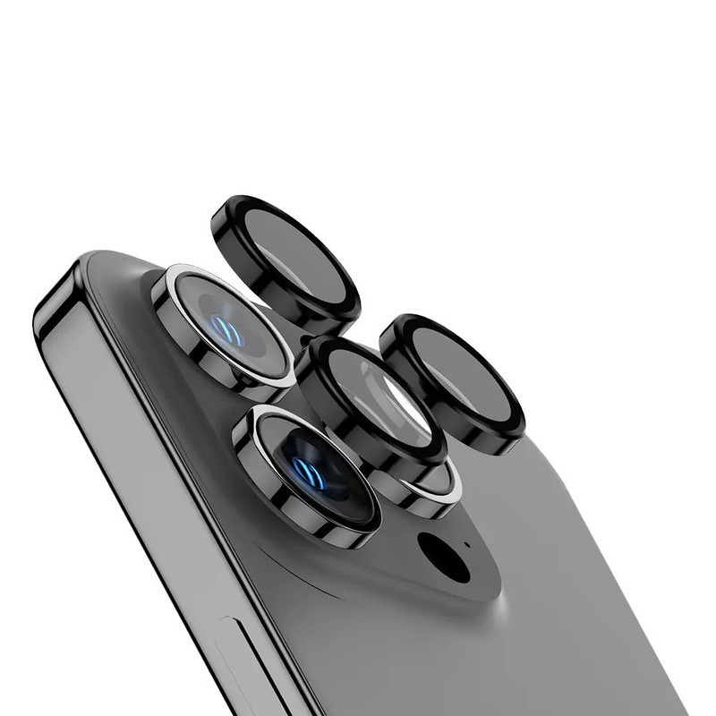محافظ لنز دوربین گرین لاین مدل HD Plus مناسب برای گوشی موبایل اپل iPhone 15 Pro 15 Pro Max