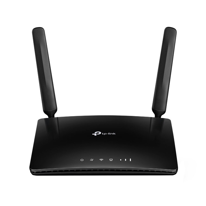 روتر 4G LTE خانگی و اداری تی پی لینک مدل TL-MR6400 V5 با دو آنتن خارجی، فرکانس 2.4 گیگاهرتز، سرعت 300 مگابیت بر ثانیه...