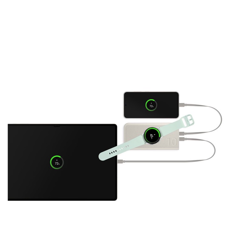پاوربانک 25 وات وایرلس سامسونگ مدل Wireless Battery Pack EB-U2510 ظرفیت 10000 میلی آمپر ساعت