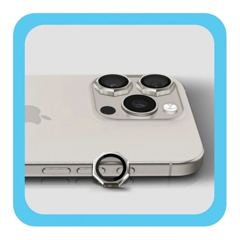 محافظ لنز دوربین فلزی بوف مدل Hexagon Metal Arlenz مناسب برای گوشی موبایل اپل IPhone 16 Pro 16 Pro Max