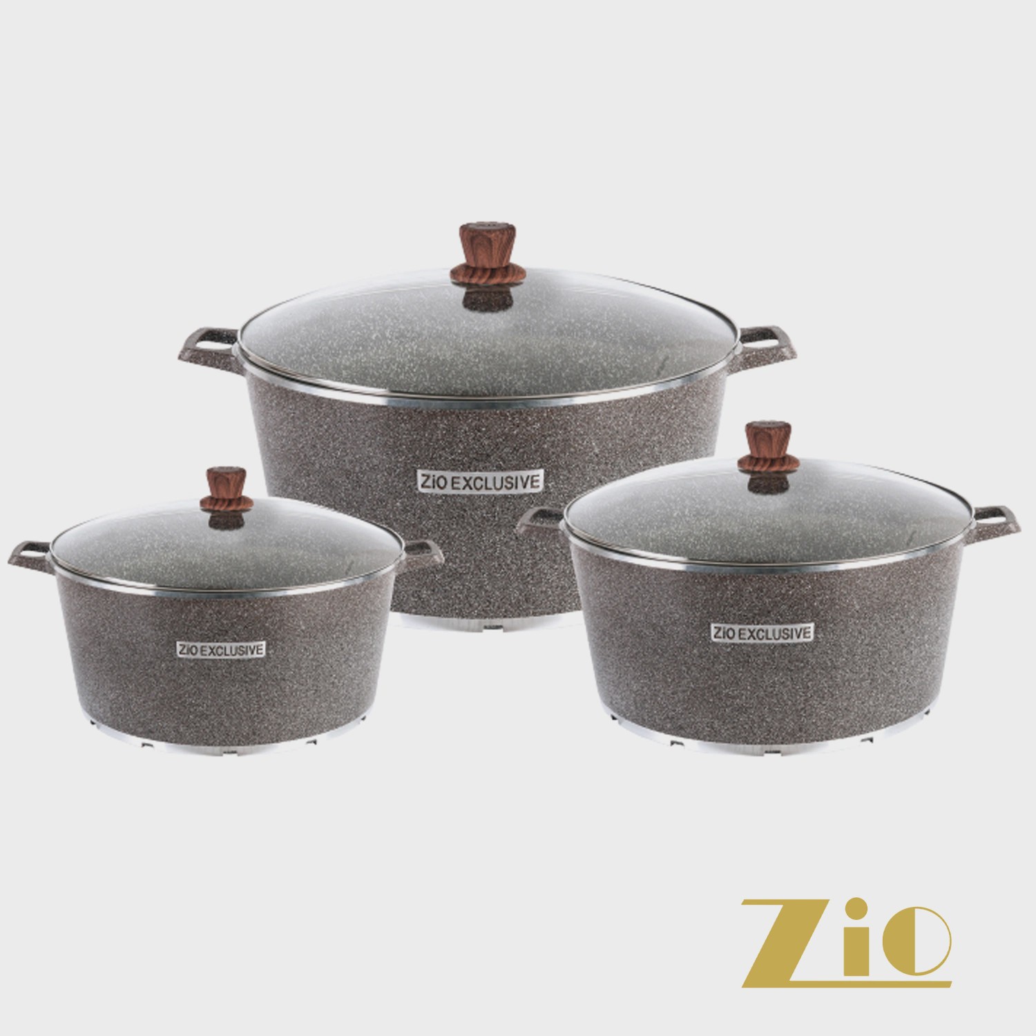 قابلمه 6 پارچه گرانیتی زیو مدل Z 8400 40