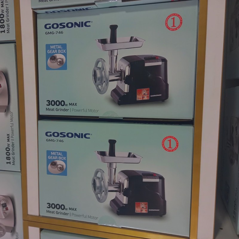 چرخ گوشت 3000 وات گوسونیک مدل GMG 746