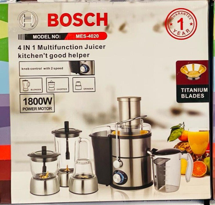 آبمیوه گیری 4 کاره بوش مدل ME 4020 طیغه طلایی