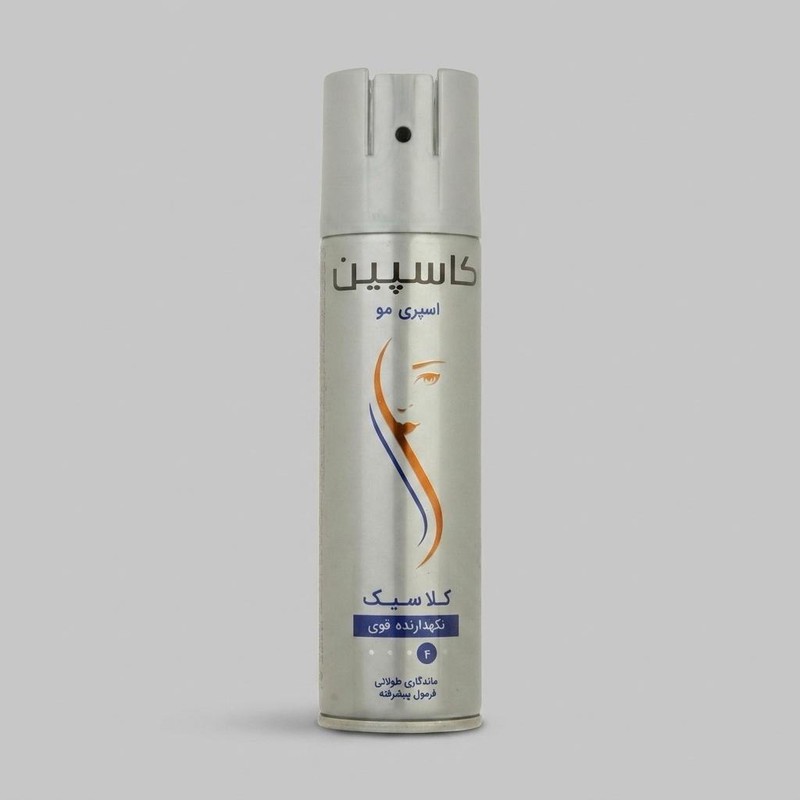 اسپری حالت دهنده مو کاسپین مدل کلاسیک نگهدارنده 24 ساعته 150 میلی لیتر