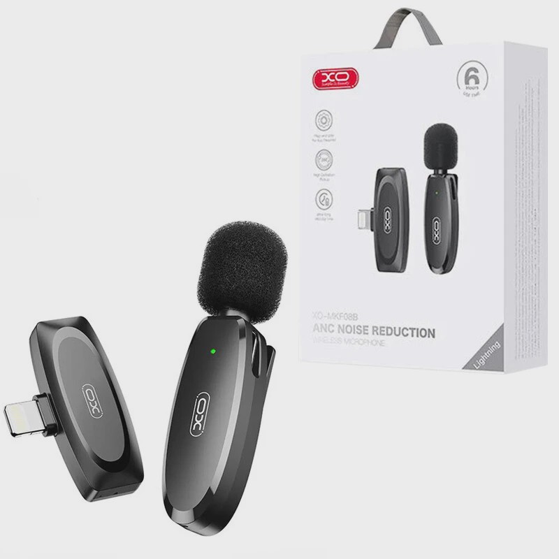 میکروفون یقه ای بی سیم ایکس او XO-MKF08B Lightning
