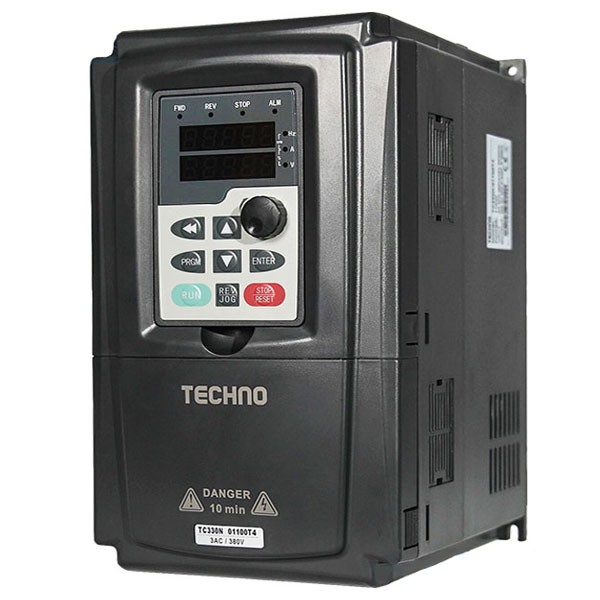 اینورتر سبک کار ورودی سه فاز 1.5KW تکنو TC330S-00150T4