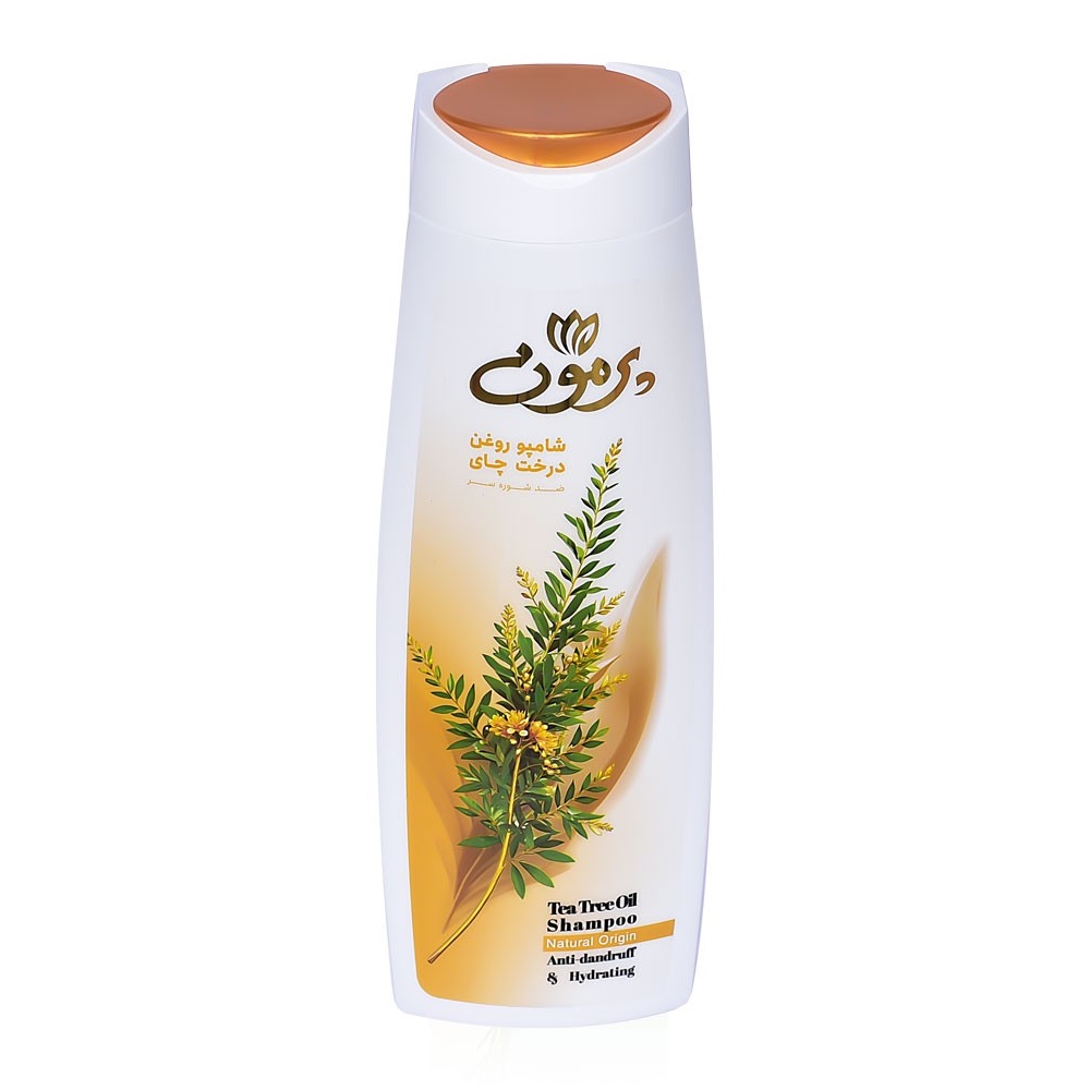 شامپو مو پرمون مدل روغن درخت چای حجم 400 میلی لیتر