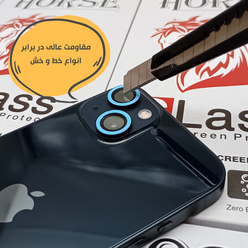 محافظ لنز دوربین هورس مدل SHABRANGH مناسب برای گوشی موبایل اپل iPhone 15