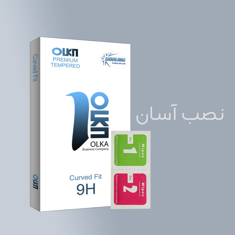 محافظ صفحه نمایش سرامیکی کولینگ مدل Olka مناسب برای گوشی موبایل ریلمی Narzo 50A