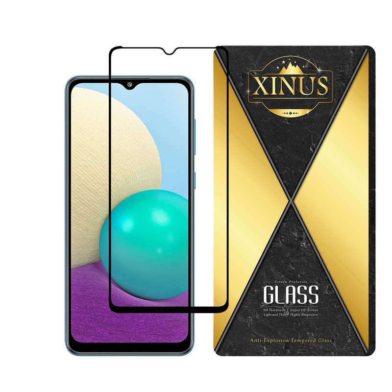 محافظ صفحه نمایش ژینوس مدل FULPLUSX مناسب برای گوشی موبایل سامسونگ Galaxy A02