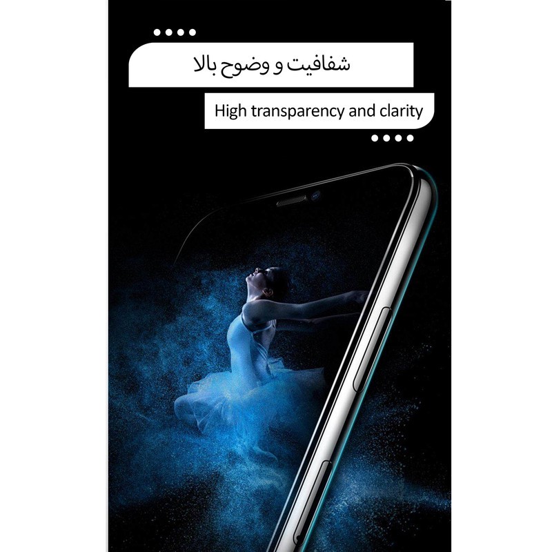 محافظ صفحه نمایش سرامیکی لایونکس مدل CRM مناسب برای گوشی موبایل شیائومی Poco M5
