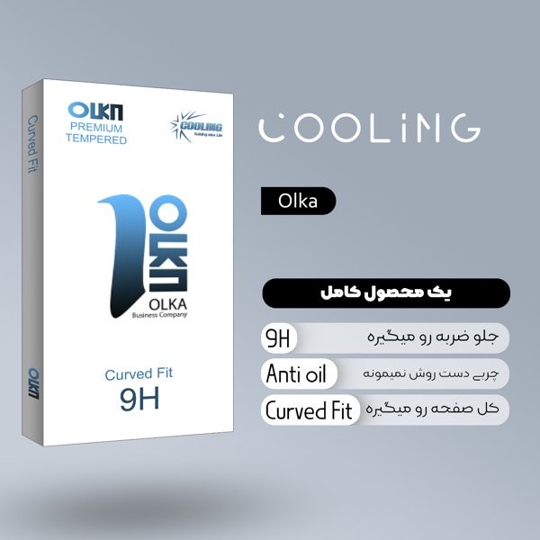 محافظ صفحه نمایش کولینگ مدل Olka Antistatic مناسب برای گوشی موبایل آنر X50i