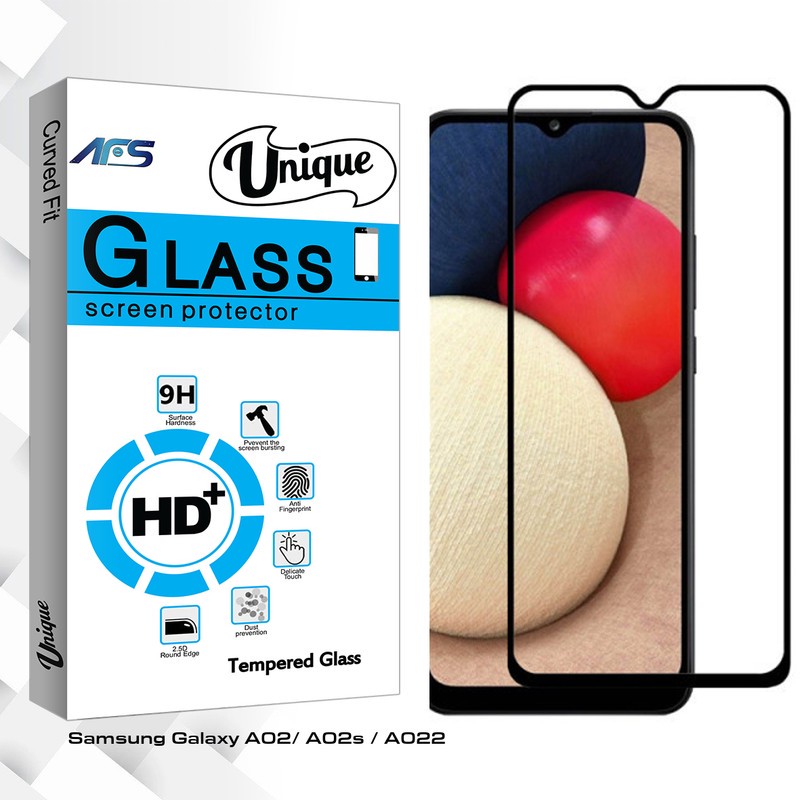 محافظ صفحه نمایش سرامیکی ای اف اس مدل Unique Glass مناسب برای گوشی موبایل سامسونگ Galaxy A02 A02s A022