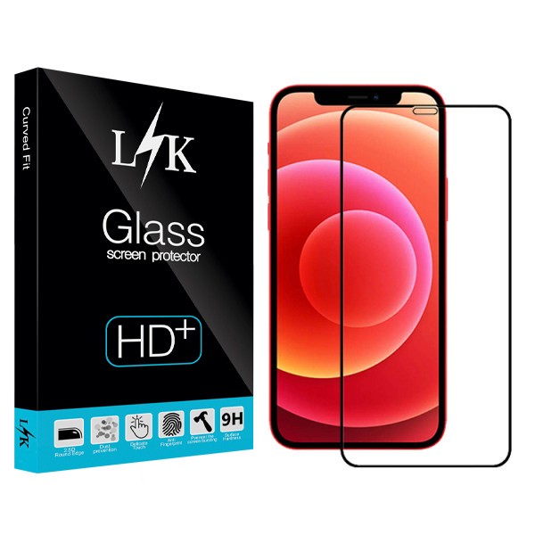 محافظ صفحه نمایش ال کی مدل HD مناسب برای گوشی موبایل اپل Iphone 12 Pro