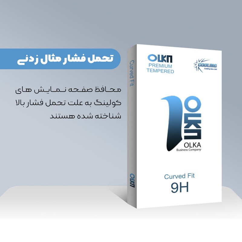 محافظ صفحه نمایش سرامیکی کولینگ مدل Olka مناسب برای گوشی موبایل ریلمی Narzo 50A