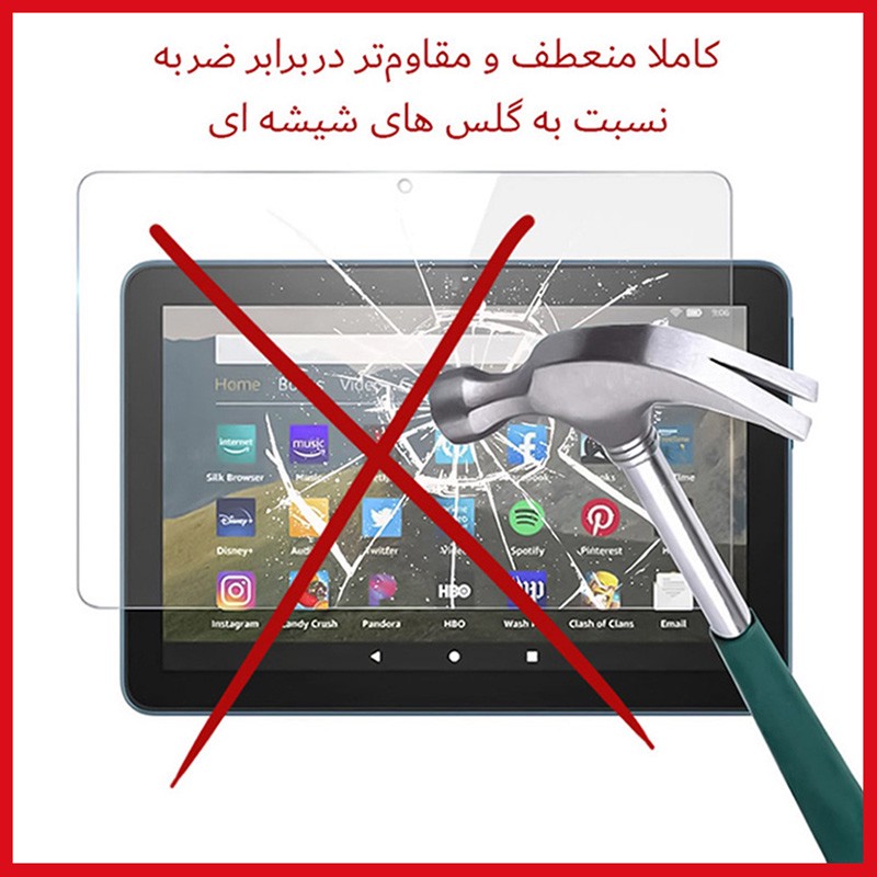 محافظ صفحه نمایش شفاف ریمکس مدل HyGEL مناسب برای تبلت هوآوی MatePad 10.4