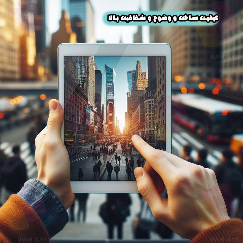 محافظ صفحه نمایش شهر گلس مدل 12TABS30 مناسب برای تبلت شیائومی Redmi Pad Pro Poco Pad