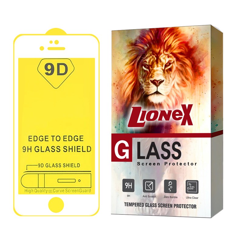 محافظ صفحه نمایش لایونکس مدل FULLLI مناسب برای گوشی موبایل اپل iPhone 5s 5 5c SE 2016