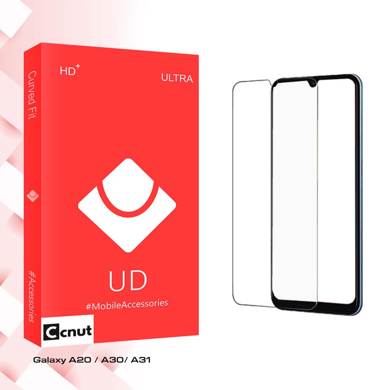 محافظ صفحه نمایش شیشه ای کوکونات مدل UD Ultra مناسب برای گوشی موبایل سامسونگ Galaxy A20 A30 A31