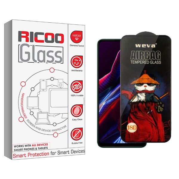 محافظ صفحه نمایش ریکوو مدل RC Airbag مناسب برای گوشی موبایل شیائومی Poco X5 5G