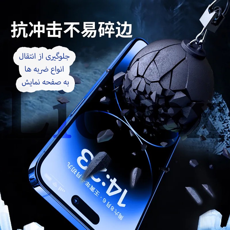 محافظ صفحه نمایش لایونکس مدل ESYL20 مناسب برای گوشی موبایل شیائومی Redmi Note 11 Pro Redmi Note 10 Pro Poco F3 Poco F...