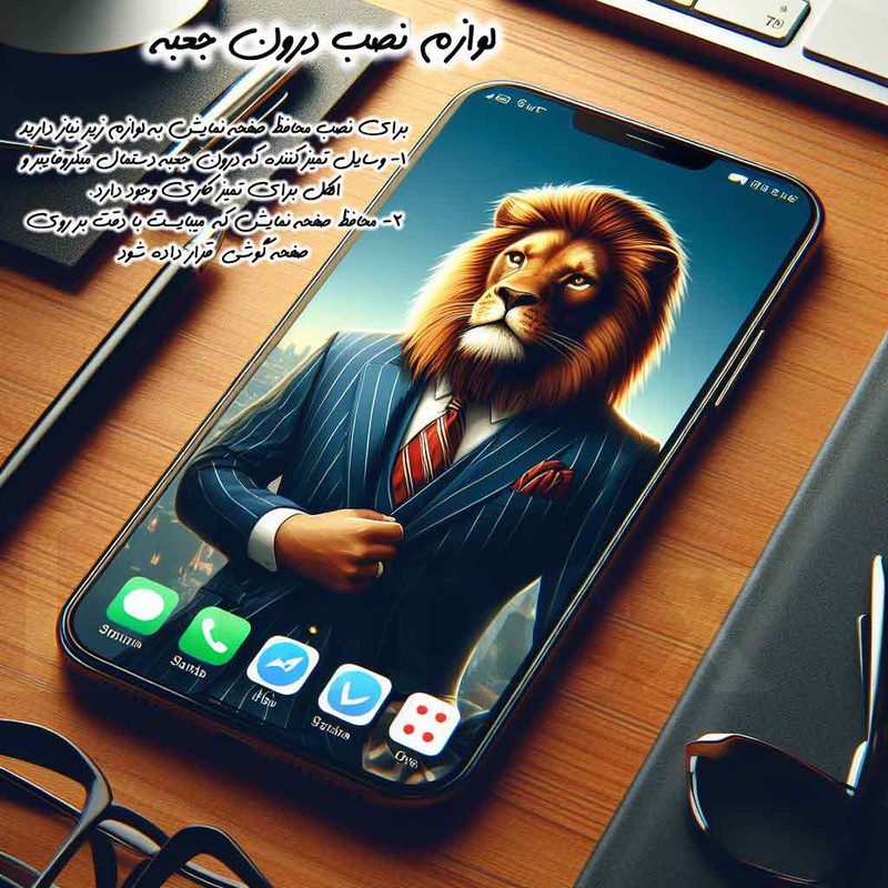 محافظ صفحه نمایش لایونکس مدل SUPL20 مناسب برای گوشی موبایل سامسونگ Galaxy A55 5G Galaxy A35 5G