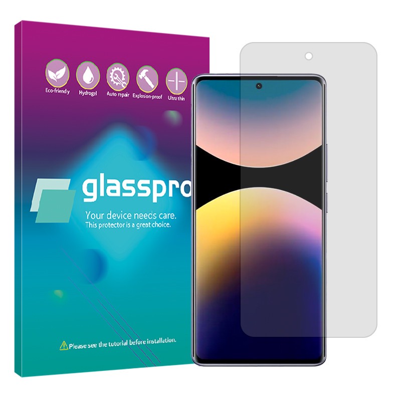 محافظ صفحه نمایش مات گلس پرو مدل Resistant مناسب برای گوشی موبایل شیائومی Redmi Note 14 Pro Plus 5G