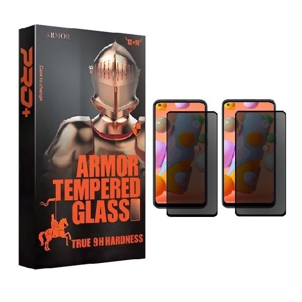 محافظ صفحه نمایش حریم شخصی آرمور مدل FGG مناسب برای گوشی موبایل شیائومی Redmi 9A بسته 2عددی