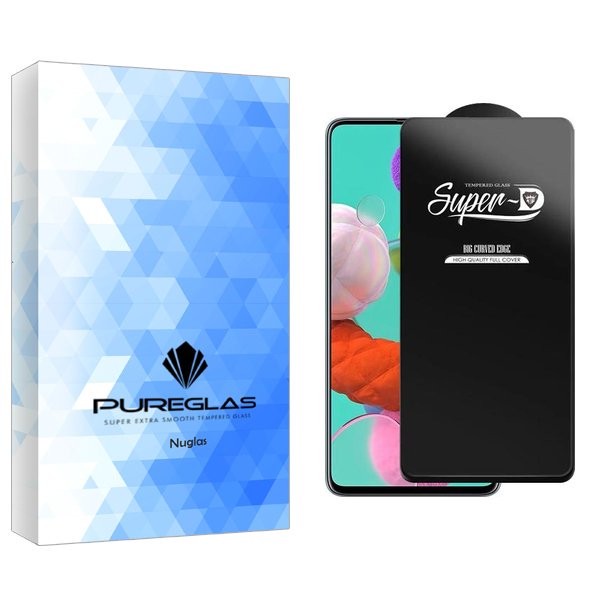 محافظ صفحه نمایش پیور گلس مدل NueGlas SuperD مناسب برای گوشی موبایل سامسونگ galaxy a51