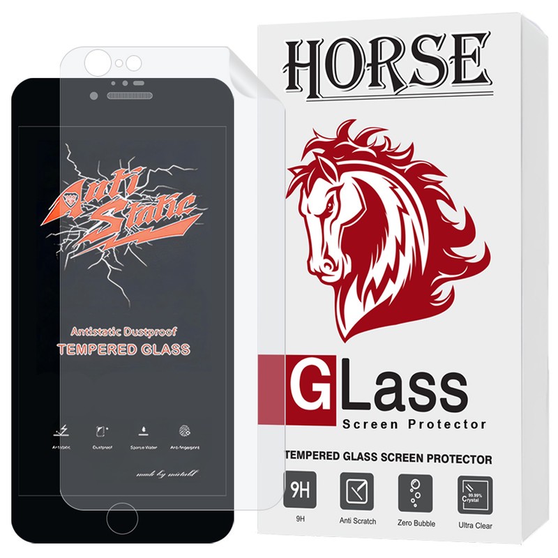 محافظ صفحه نمایش هورس مدل ANNH مناسب برای گوشی موبایل اپل iPhone 6 iPhone 6s به همراه محافظ پشت گوشی