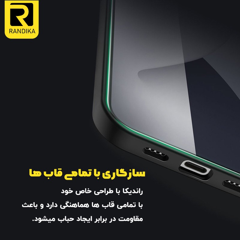 محافظ صفحه نمایش راندیکا مدل Randika Glass MIX003 مناسب برای گوشی موبایل شیائومی Redmi Note 11 بسته سه عددی