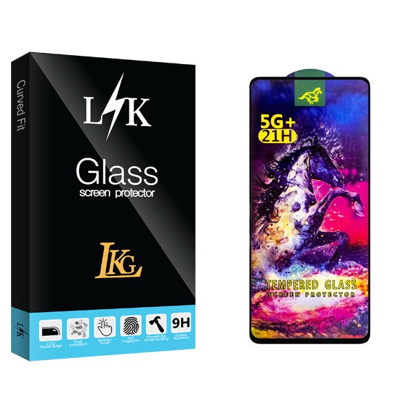 محافظ صفحه نمایش شیشه ای ال کا جی مدل LK HORSE مناسب برای گوشی موبایل سامسونگ Galaxy A72