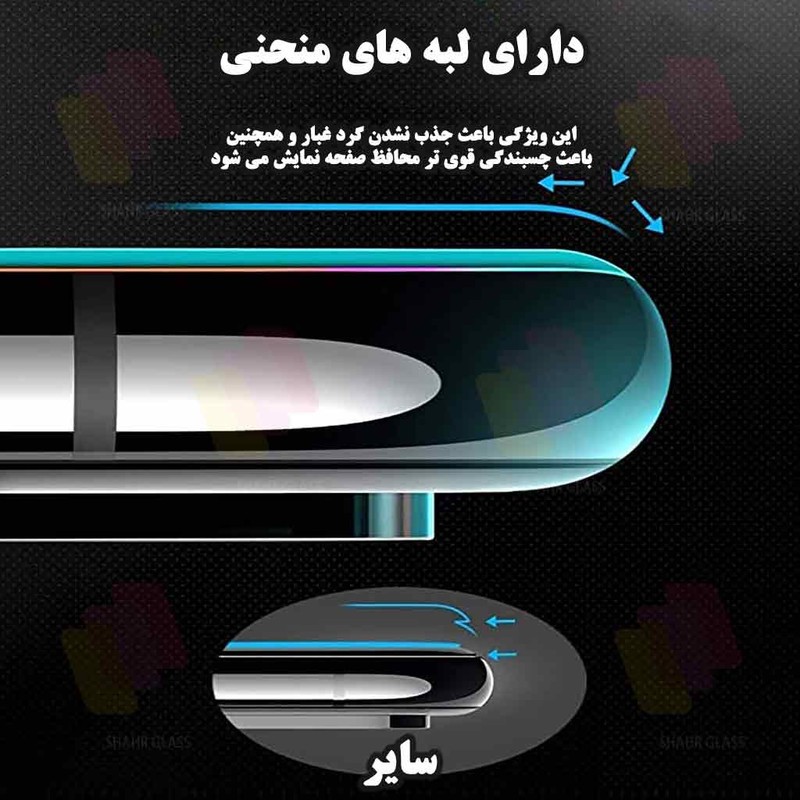 محافظ صفحه نمایش آنتی استاتیک شهر گلس مدل ANTISTA مناسب برای گوشی موبایل شیائومی Redmi Note 12 Pro 4G Note 12 Pro 5G ...