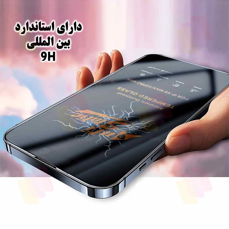 محافظ صفحه نمایش آنتی استاتیک شهر گلس مدل ANTISTA مناسب برای گوشی موبایل شیائومی Redmi Note 12 Pro 4G Note 12 Pro 5G ...
