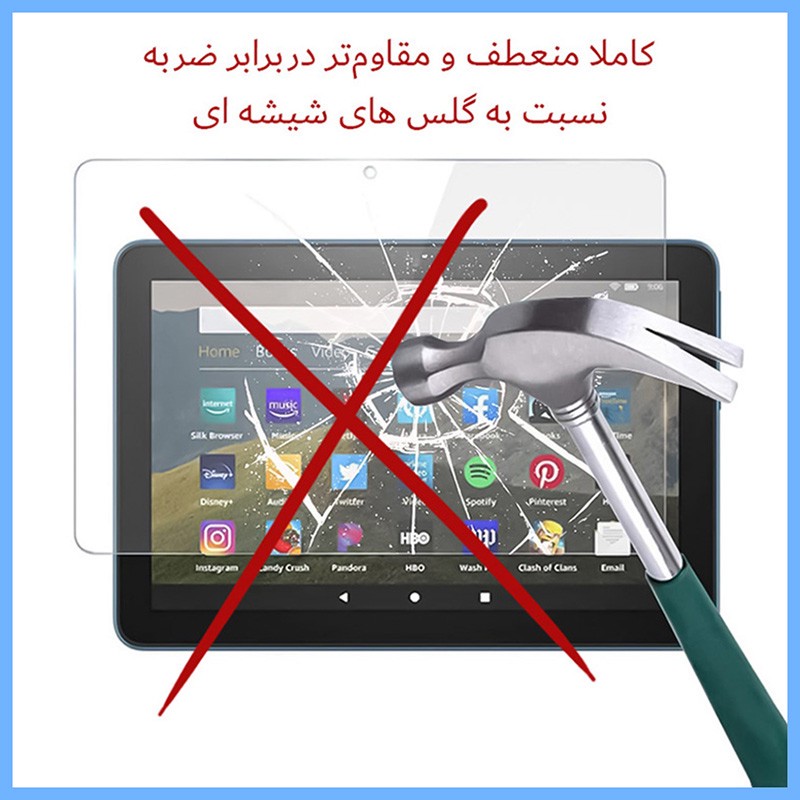 محافظ صفحه نمایش شفاف تکنو مدل HyGEL مناسب برای تبلت سامسونگ Galaxy Tab S2 8.0