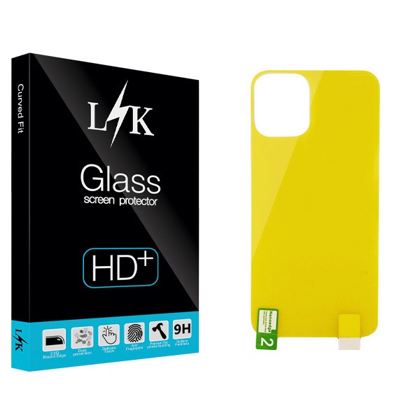محافظ پشت گوشی ال کی مدل Hard glass مناسب برای گوشی موبایل اپل iPhone 12 mini