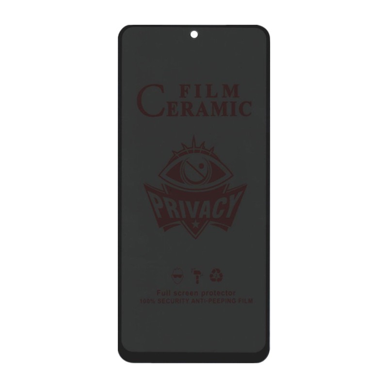 محافظ صفحه نمایش سرامیکی حریم شخصی شهر گلس مدل PRIVCERAMIC مناسب برای گوشی موبایل شیائومی Redmi Note 10 4G Note 10S N...