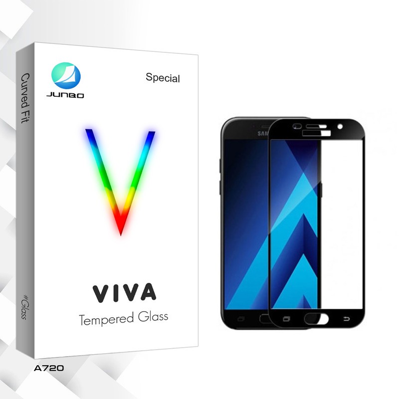 محافظ صفحه نمایش سرامیکی جانبو مدل Viva Glass مناسب برای گوشی موبایل سامسونگ Galaxy A720 A7 2017