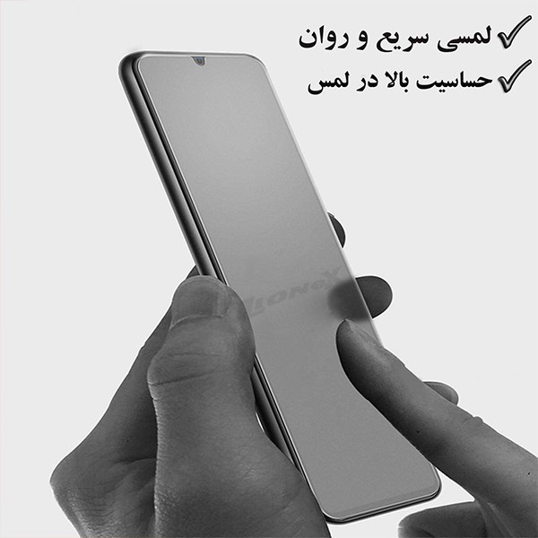 محافظ صفحه نمایش سرامیکی مات لایونکس مدل MCERAMLION مناسب برای گوشی موبایل شیائومی Redmi Note 12 Pro 4G