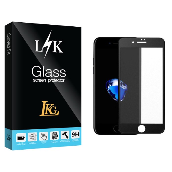محافظ صفحه نمایش شیشه ای ال کا جی مدل LK Glass مناسب برای گوشی موبایل اپل iphone 8