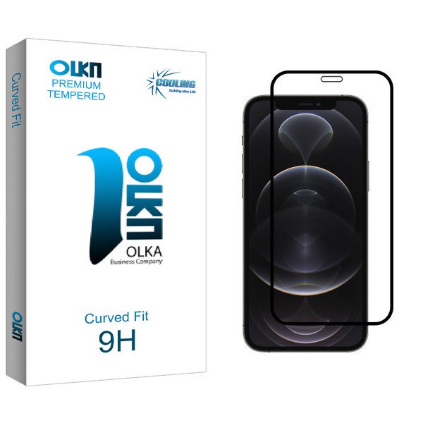محافظ صفحه نمایش کولینگ مدل Olka glass مناسب برای گوشی موبایل اپل iPhone 12 Pro