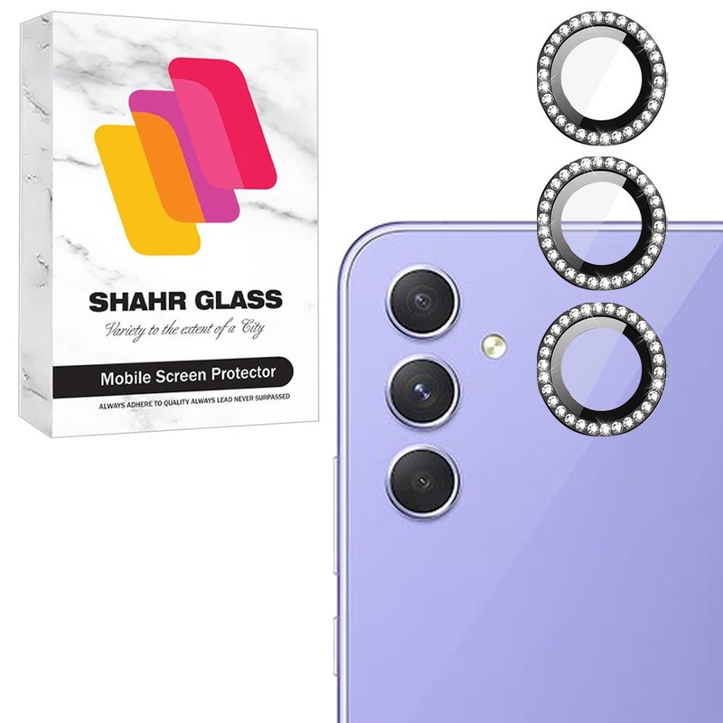 محافظ لنز دوربین شیشه ای شهر گلس مدل NRIS20 مناسب برای گوشی موبایل سامسونگ Galaxy A35 5G