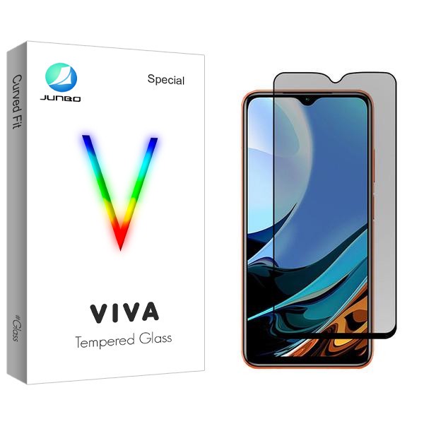 محافظ صفحه نمایش حریم شخصی جانبو مدل Viva مناسب برای گوشی موبایل شیائومی Redmi 9T